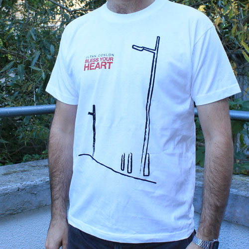 Ultan Conlon TShirt Bless Your Heart White Ultan Conlon TShirt Bless Your Heart White