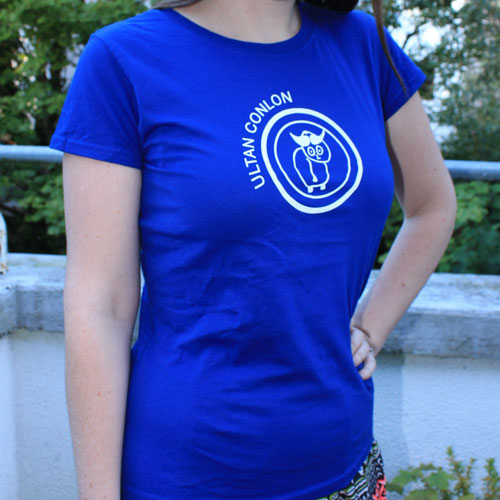 Ultan Conlon Tshirt The Universe Tune Girls Blue Ultan Conlon Tshirt The Universe Tune Girls Blue