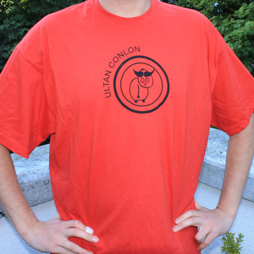 Ultan Conlon Tshirt The Universe Tune red Ultan Conlon Tshirt The Universe Tune red
